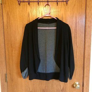 Black Express Cardigan, Size XS